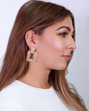 Load image into Gallery viewer, Bella Gold Drop Earrings