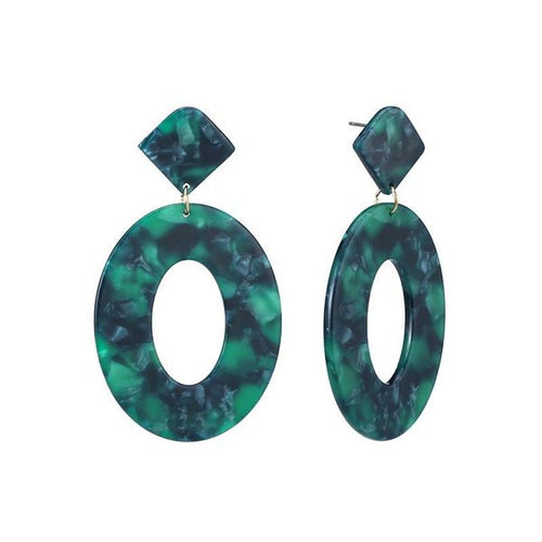 Emerald Drop Earrings